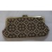 Coin Purses  - Cream & Chocolate ( Large)